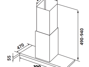 Máy Hút Mùi Kaff KF-70RH