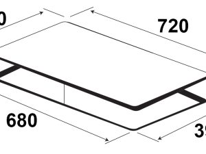Bếp Từ Đôi Kaff KF-308II