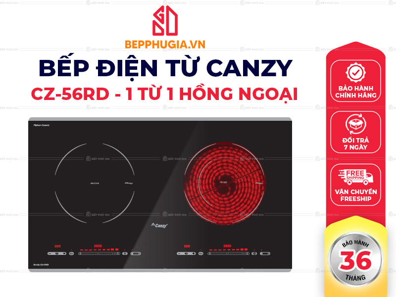 Bếp Điện Từ Canzy CZ-56RD Bếp Điện Từ Canzy CZ-56RD