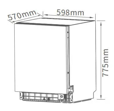 Máy Rửa Bát Boss SM805SBYZ - Serial 8