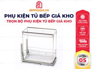 Kệ Gia Vị Tủ Dưới Inox 304 Giá Kho