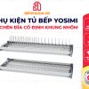 Kệ Chén Đĩa Cố Định Khung Nhôm Yosimi 600 | 700 | 800 | 900
