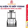 Kệ Chén Đĩa Nâng Hạ Điện Tự Động Yosimi 765x280x660