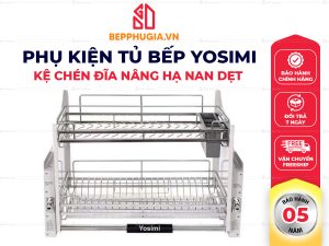 Kệ Chén Đĩa Nâng Hạ Nan Dẹt Yosimi 700 | 800 | 900