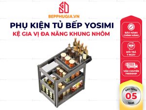 Kệ Gia Vị Đa Năng Khung Nhôm Yosimi 300 | 350 | 400